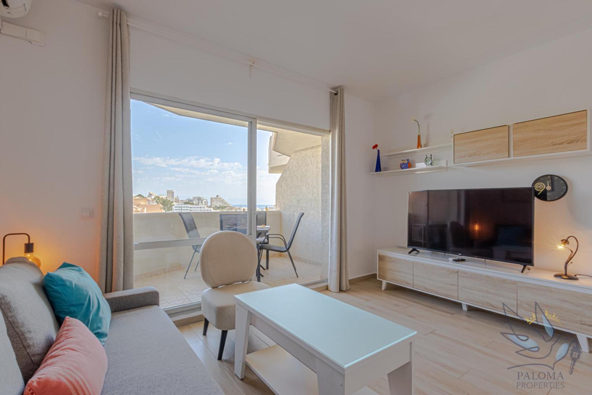 Benal Beach Suite, Parque Acuatico Y Vistas Al Mar Benalmadena Exterior photo